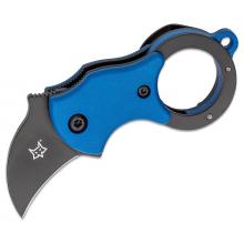 意大利狐狸 FX-535BLB Mini KA 蓝色柄 黑色刃 指环叨爪刀