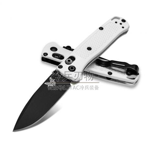 ​美国蝴蝶 533 Grivory白柄轴锁折（CPM-S30V 平刃黑刃）Mini Bugout AXIS