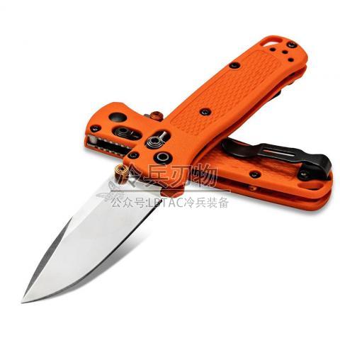 ​美国蝴蝶 533 Mini Bugout 橘Grivory柄折（CPM-S30V平刃）