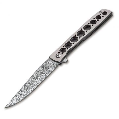 德国博客Plus Urban Trapper Damasteel 限量版捕兽器折