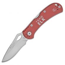 Buck巴克 0722RDSRMEF-B SpitFire RMEF全刃红色铝柄 折刀