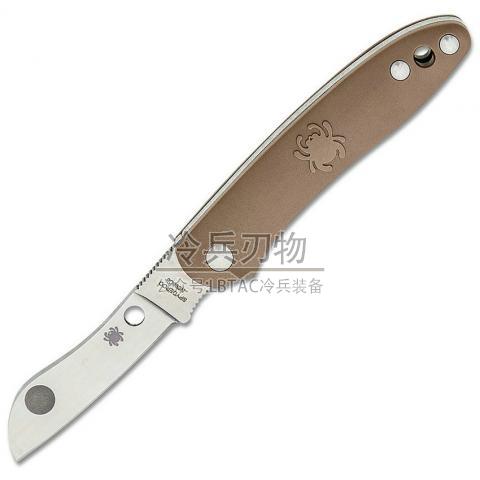 美国蜘蛛 C189 Roadie FRN狼粽柄Slipjoint 折（N690Co Sheepsfoot）