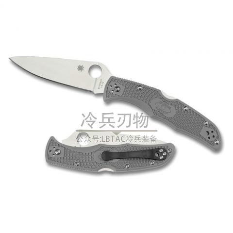 美国蜘蛛 C10 巅峰战士 灰色FRN轻量柄 背锁折（VG10 缎面）Endura®4 Flat Ground