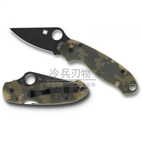 美国蜘蛛 C223 Para™3代 Military 数码迷彩G10柄战术折（CPM-S45VN 黑色）