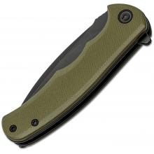 CIVIVI Knife C18026C Mini Praxis 军绿色G10柄黑刃折 -D2钢（黑色石洗）