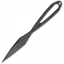 CIVIVI C21001-2 D-Art 黑石洗一体成形颈 (直) 刀 -D2钢