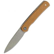 CIVIVI Knife C20010B 银刃棕电木柄不锈钢折