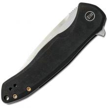 We Knife KITEFIN白刃碎碳纤维黑钛柄折（S35VN）