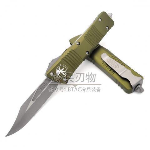 美国微技术 Combat Troodon Bowie 战斗伤齿龙 黑柄大龙 博弈石洗