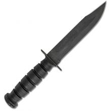 美国安大略 498 Combat Knife Mod Survival 1095高碳钢+磷酸锌耐腐蚀涂层+皮柄 配牛皮鞘 改良战斗刀