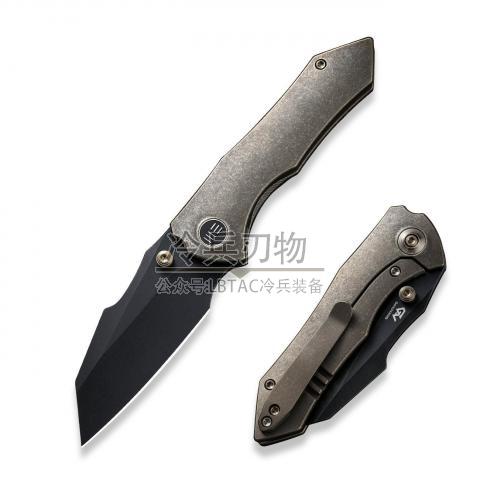 We&Gavko 22005 灰钛柄快开折（20CV 黑刃）High-Fin