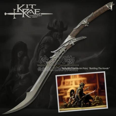 Kit Rae 古代宝剑系列 黑暗版奇幻之剑 Mithrodin
