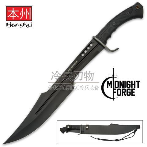 美国Honshu本州 午夜锻造斯巴达剑 Midnight Forge Spartan