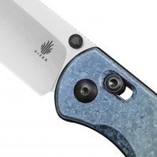 Kizer&Azo Ki3619 水滴熊 炫彩钛合金手柄离合锁定折（LC200N 石洗）Drop Bear