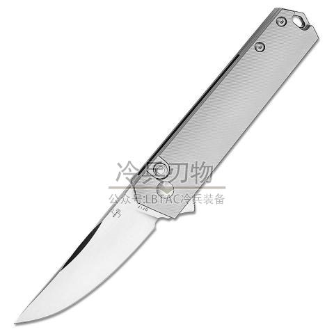 德国博客Plus Lucas Burnley Kwaiken 钛合金手柄按钮锁定折（CPM-S35VN 缎面）