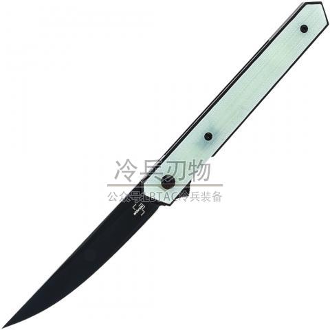 德国博客Plus Burnley Kwaiken Air Mini 透明绿 G10柄（VG-10）