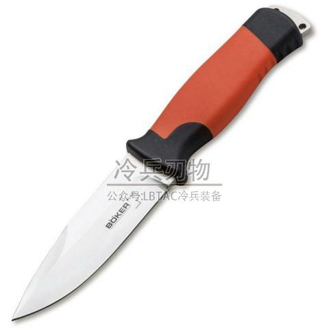 德国博客Plus Outdoorsman XL 户外人 大号缎面 橙柄 尼龙套直