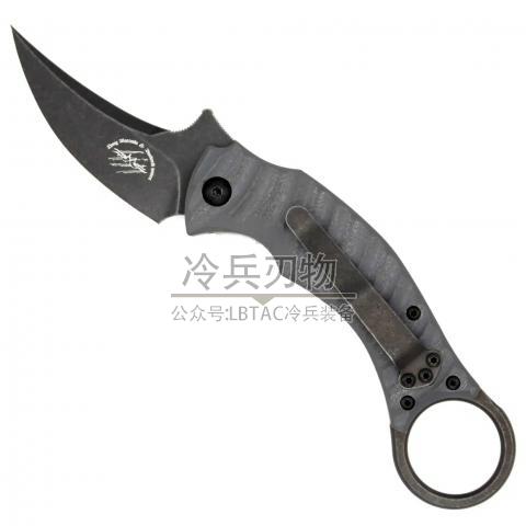 意大利巴斯蒂内利 灰鲭鲨折爪 N690Co刃材 3D Grey G10柄Mako Folder