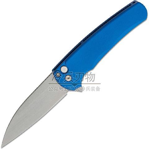 美国超技术 马里布 石洗 Wharncliffe 蓝色铝柄（MagnaCut）Malibu Manual