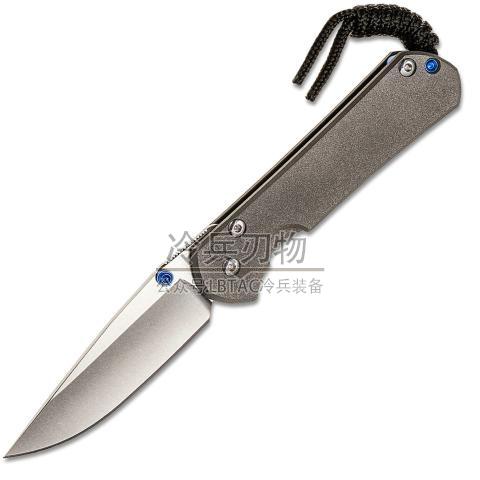 美国克里斯里夫 31小沙 喷砂钛合金手柄（S45VN 石洗）Small Sebenza 31