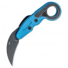 美国哥伦比亚河 Provoke™ Karambit Blue Grivory 机械运动折蓝色柄（不锈钢）