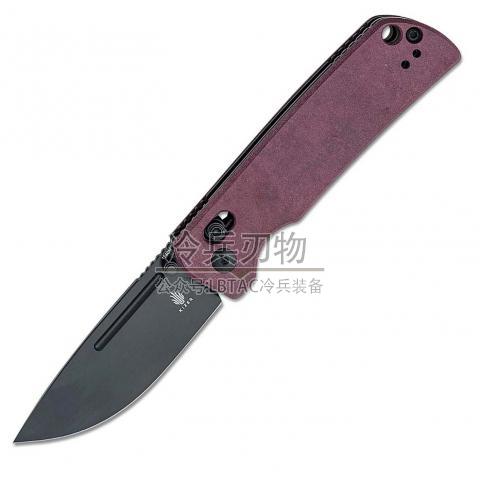 Kizer 凯泽 V4481 Escort Clutch 红色酚醛树脂柄离合锁定折（154CM黑色）