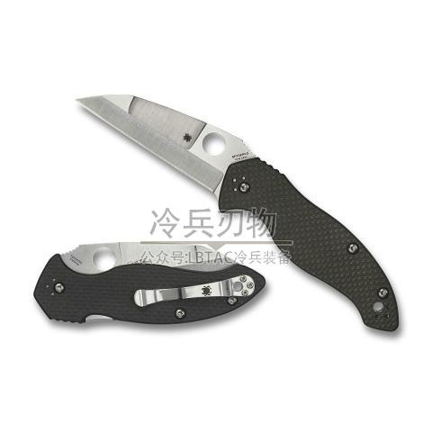 美国蜘蛛 C248 反恐专家J. Kelly McCann设计 G-10 碳纤柄战术折（CPM-S30V）Canis™