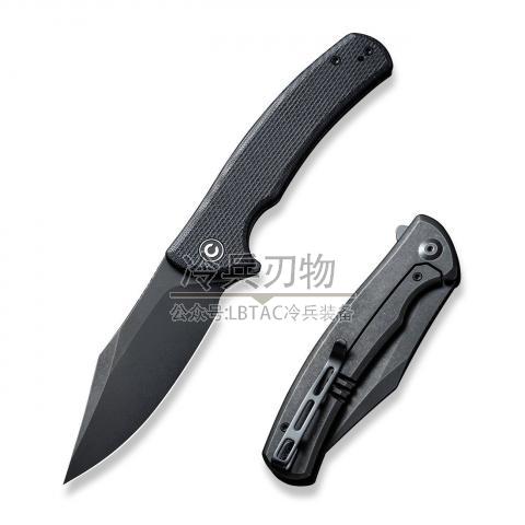 CIVIVI Knife C20039 Sinisys 黑色G10贴片（14C28N黑刃）