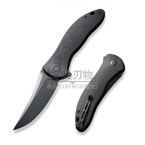 CIVIVI Knife C21018A Synergy4 黑色G10柄折（Nitro-V黑刃）