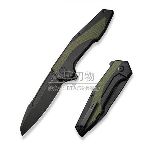 CIVIVI Knife C22011 Hypersonic 绿色G10贴片折（14C28N）