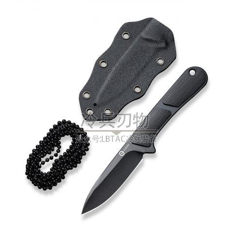 CIVIVI Knife C23010 Mini Elementum 黑色G10柄直（Nitro-V黑色）