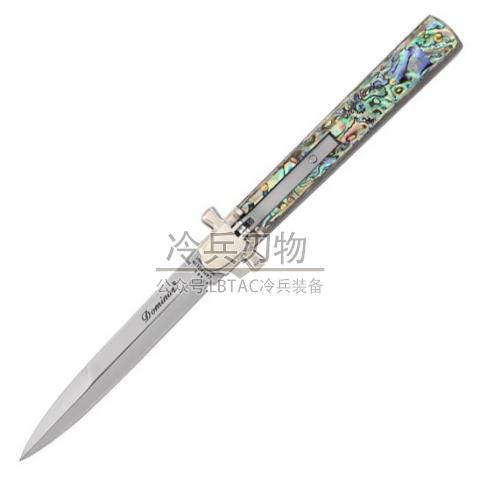 AGA campolin 意大利手工 Dominus 主 23cm 鲍鱼柄黑手党侧跳（440A）