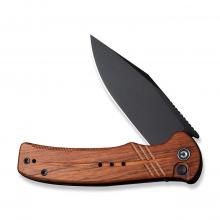 CIVIVI Knife C20038D Cogent 粽色木柄折（14C28N黑刃）