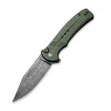 CIVIVI Knife C20038D Cogent 绿色米卡塔折（Damascus）