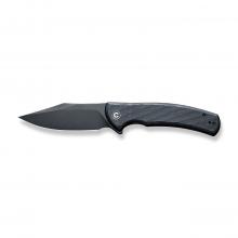 CIVIVI Knife C20038E Cogent 透明色米卡塔柄折（14C28N钢黑刃半齿）