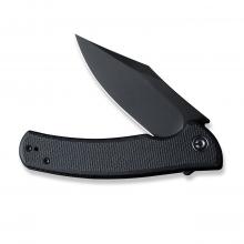 CIVIVI Knife C20038E Cogent 透明色米卡塔柄折（14C28N钢黑刃半齿）