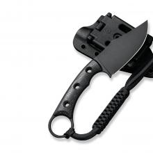CIVIVI Knife C20059B Midwatch 黑色米卡塔柄直（N690）