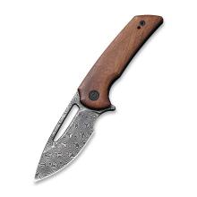CIVIVI Knife C2010 Odium 红贵宝木柄折（Damascus）