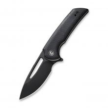 CIVIVI Knife C2010 Odium 黑G10柄折（D2黑）