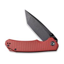 CIVIVI Knife C2023 Brazen 红色G10柄折（D2黑刃）