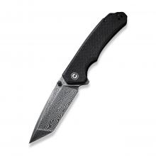 CIVIVI Knife C2023 Brazen 黑色米卡塔柄折（Damascus）