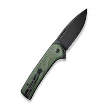 CIVIVI Knife C21006 Conspirator 绿色米卡塔柄折（Nitro-V黑刃）