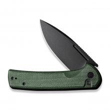CIVIVI Knife C21006 Conspirator 绿色米卡塔柄折（Nitro-V黑刃）