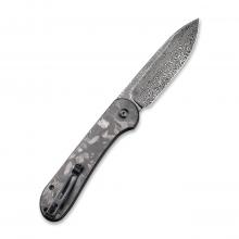 CIVIVI Knife C2103DS 大理石碳纤柄大马钢折