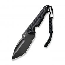 CIVIVI Knife C21040 Maxwell 黑G10柄黑刃直 附K鞘（D2黑色石洗）