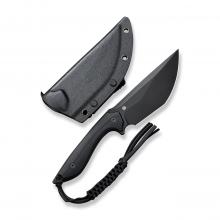 CIVIVI Knife C21047 Concept 22 黑G10柄黑刃直（D2钢黑色石洗）