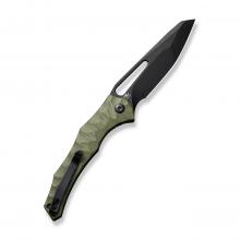 CIVIVI Knife C22006 Spiny Dogfish 绿色刻痕G10柄折（14C28N黑刃）