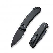 CIVIVI Knife C22030E Qubit 黑铝柄折（14C28N钢黑石洗）