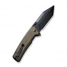 CIVIVI Knife C23024 Bhaltair 沙色米卡塔柄折（14C28N黑色）