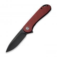 CIVIVI Knife C907A Elementum 酒红G10柄（D2黑刃）